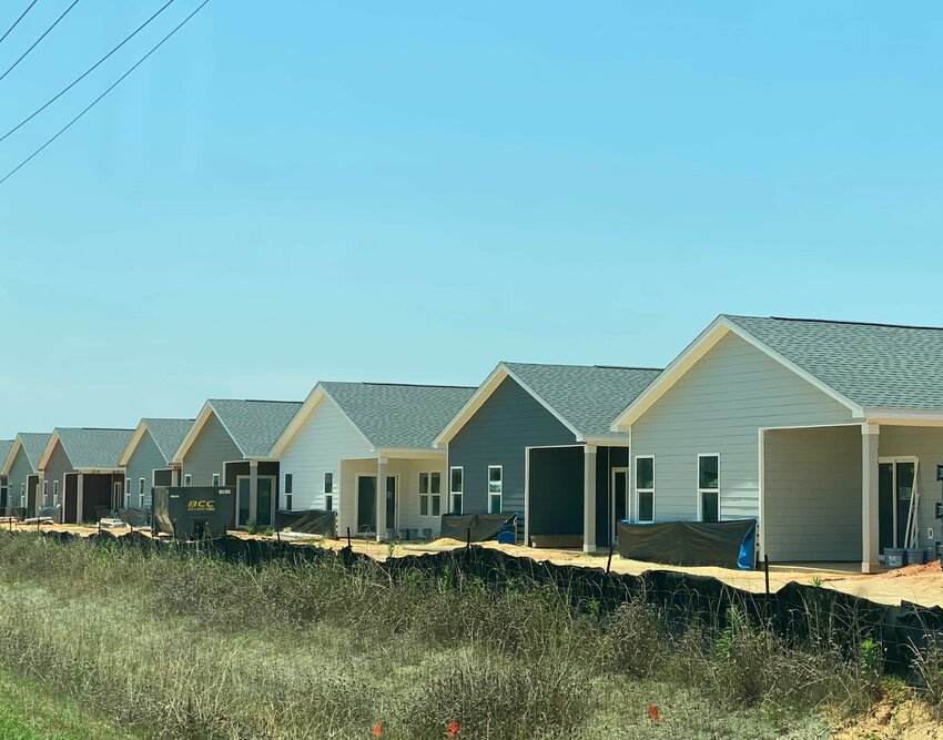 New houses are under construction in Foley. A study that found Foley the most cost-effective retirement location in the United States listed housing as one factor in the city&rsquo;s top ranking.