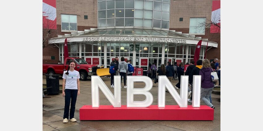 The New Balance Nationals Indoor are being held this weekend at the Reggie Lewis Center in Roxbury, Massachusetts with some of the country&rsquo;s top athletes. Bayside Academy seventh grader Avery Therrell was among them in the Middle School division&rsquo;s 800-meter and 1-mile runs.