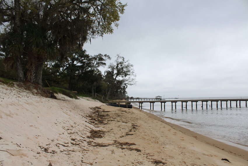 Since 2004, the city has restored the sand at the north end of Magnolia Beach Park a dozen times.