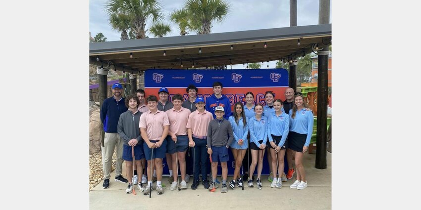The Orange Beach varsity golf teams square off in an inaugural Meet the Makos event on Saturday, March 9, at Beachside Mini Golf. After the main head-to-head event, residents wearing Orange Beach gear got discounted fares.