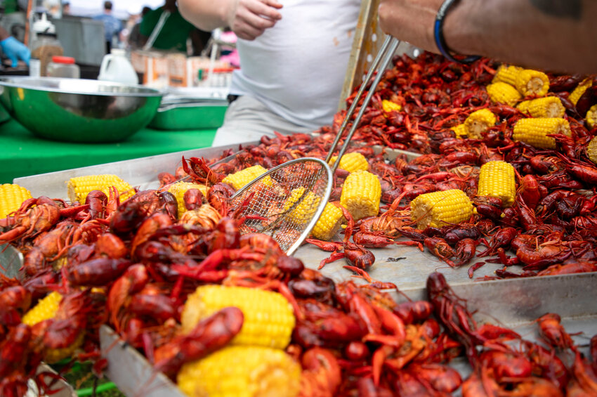 Crawfish and good vibes were aplenty on Saturday, April 6, as Beach Life Events&rsquo; Mudbugs &amp; Margaritas took over Heritage Park in downtown Foley.