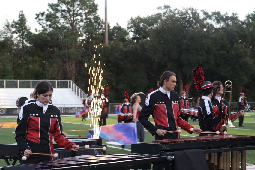 Spanish Fort High School performed their half-time show &quot;Thunder.&quot;