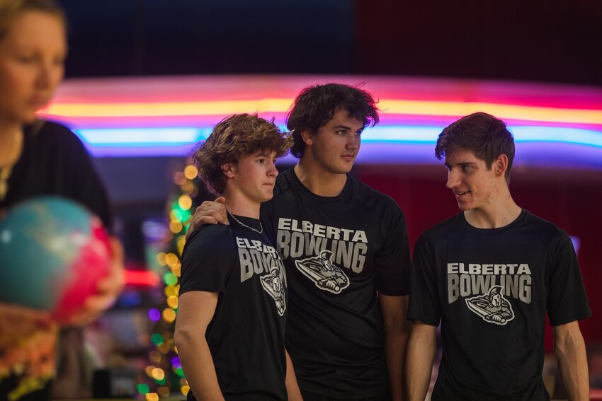Jon Devery Thomas has grown from a seventh grader on Elberta&rsquo;s inaugural bowling squad in 2020 to a senior leader that helped the Warriors qualify for the AHSAA state tournament for the fifth season in a row this winter. Thomas is pictured during the practice session at Foley&rsquo;s Gulf Bowl on Jan. 30 ahead of the state championships.