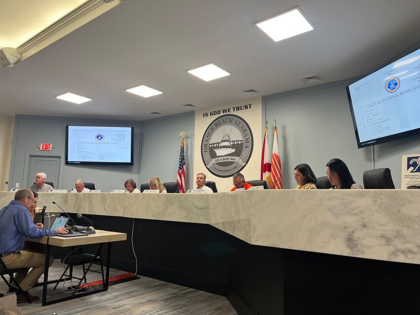 The Orange Beach City Council has approved a nine-month moratorium that will suspend consideration of certain residential multi-family projects and certain subdivision applications.