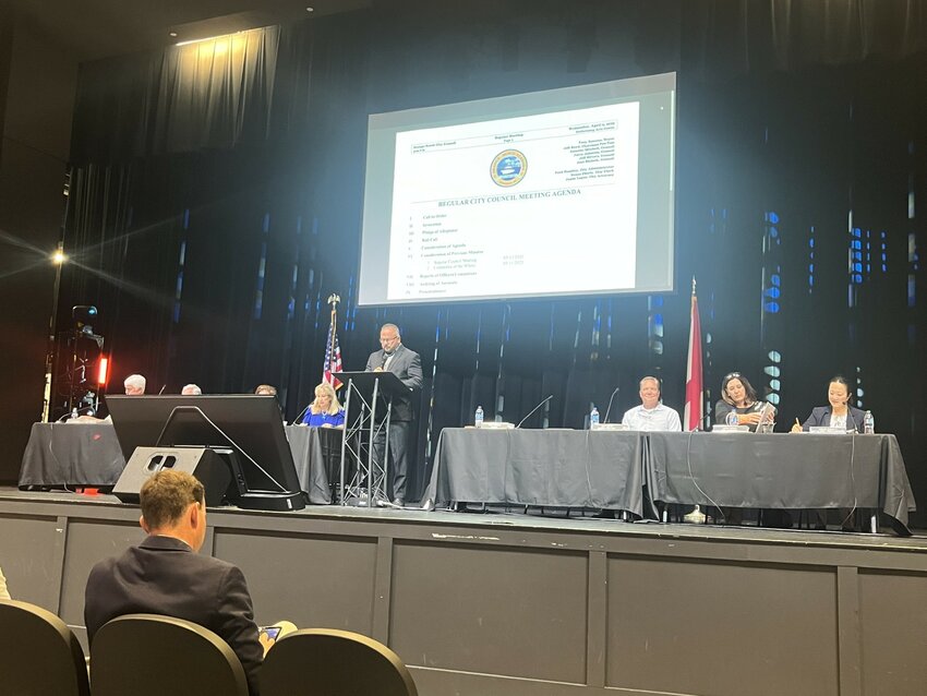 The April 2 City Council meeting was immediately followed by the Orange Beach 2025 Town Hall.