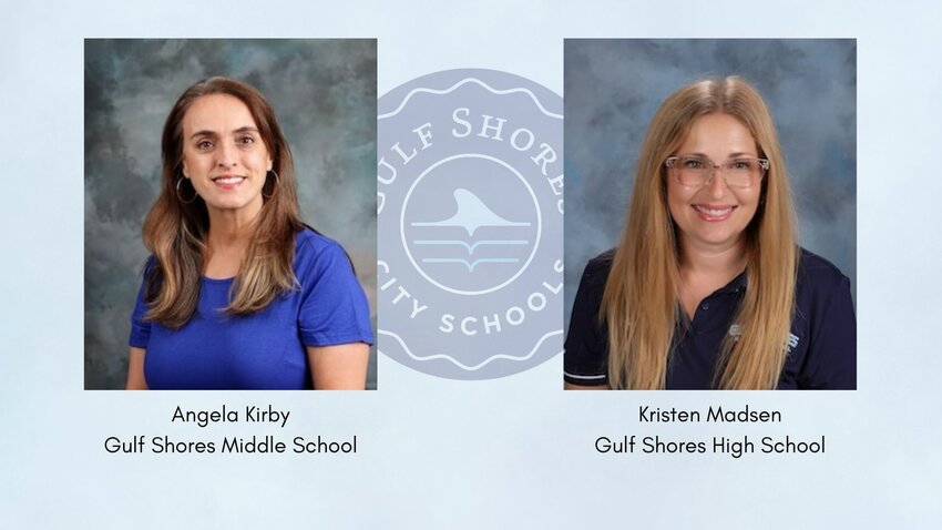 Angela Kirby and Kristen Madsen both placed among the 16 state finalists for Teacher of the Year.