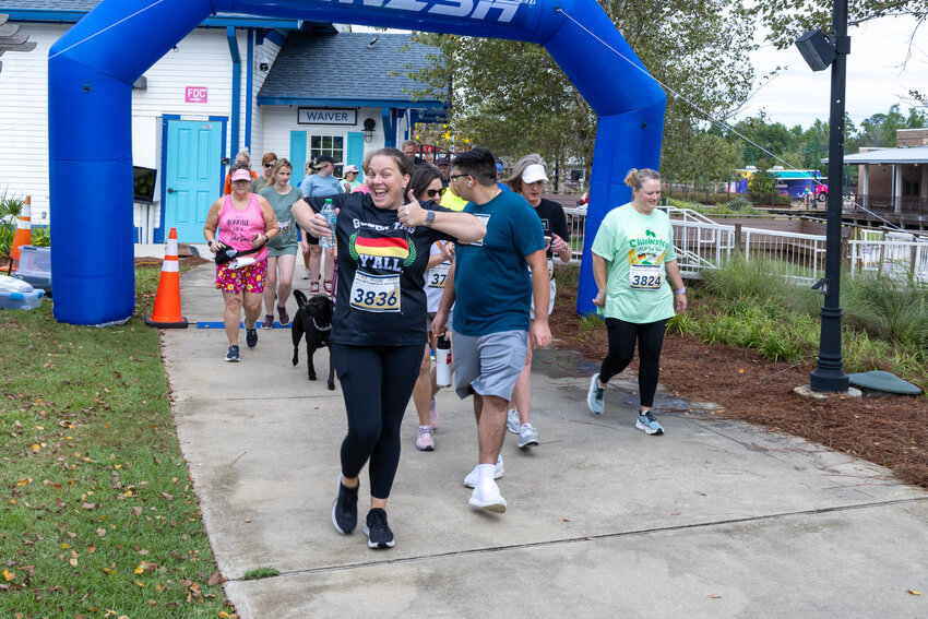 Scenes from the 2024 Oktoberfest 5K Run. The next one will be held Oct. 4.