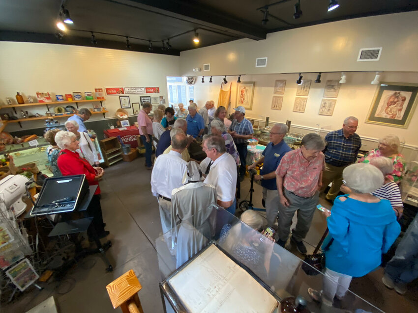 Some of the &quot;Holmes babies,&quot; children born at the Holmes Memorial Hospital between 1936 and 1958 returned to Baldwin County's first hospital Sunday, April 27, for a reunion. The site is now the Holmes Medical Museum in Foley.