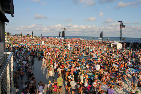 Festival goers flocked to Gulf Shores Public Beach from all over the country, as well as internationally, and while there was a new option for residents in Baldwin, Mobile and Escambia counties to buy tickets pre-sale, Monday was also the busiest day in Pensacola International Airport history, setting a travel day record of 15,400 passengers.