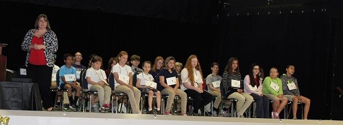 Thirty-two students from throughout Baldwin County competed at the 2017 Baldwin County Spelling Bee Championship held Feb. 9 at the Loxley Civic Center.