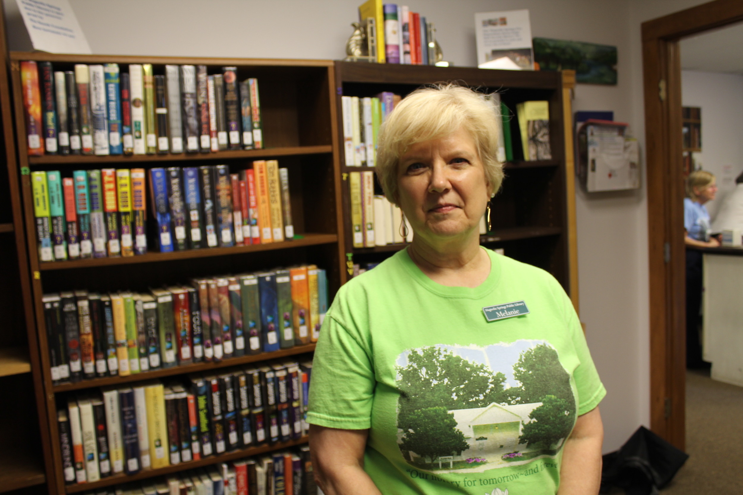 Melanie O’Donnell took the position as librarian of the Magnolia Springs Public Library on Feb. 1.