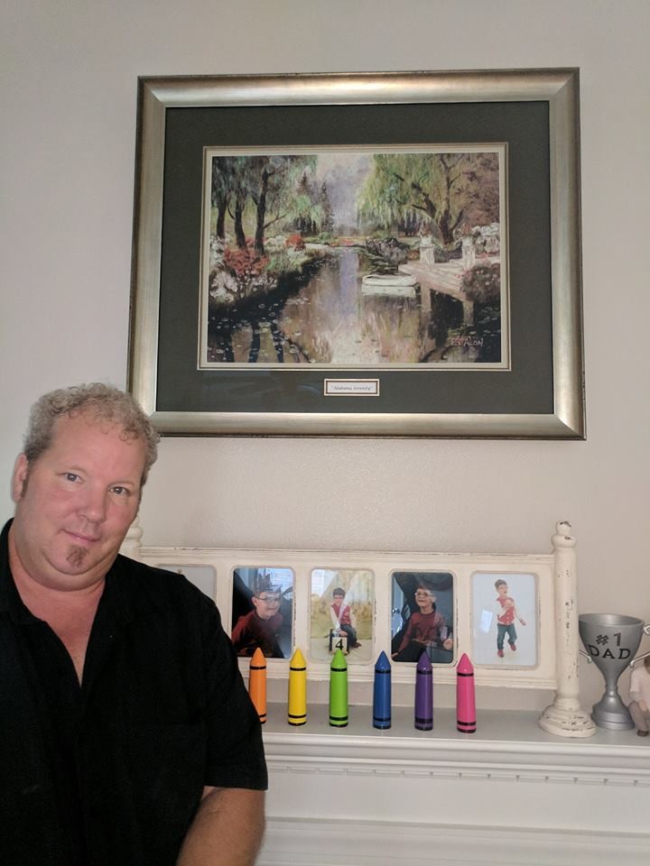 Todd Alan, otherwise known as The Crayon Man, has been creating fine art with the use of crayons here on the Gulf Coast for nearly 11 years.