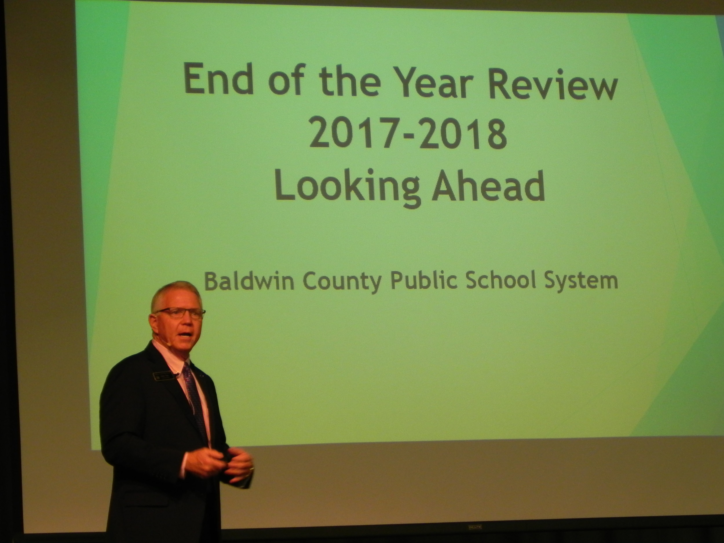 Eddie Tyler, Baldwin County Board of Education Superintendent.