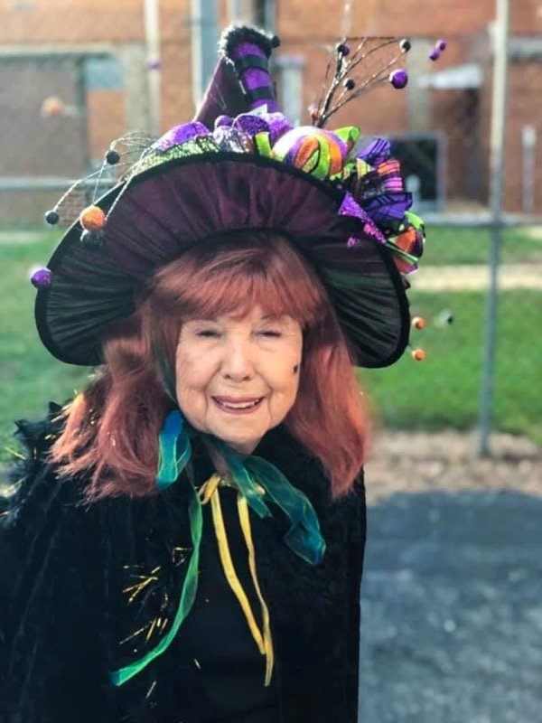 Bebe Foster, the Grand Witch in the 2019 Foley Witches Ride.