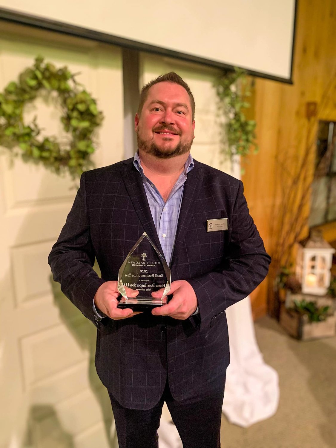 Tim Lower - Home Boss Inspection - Small Business of the Year 2020
