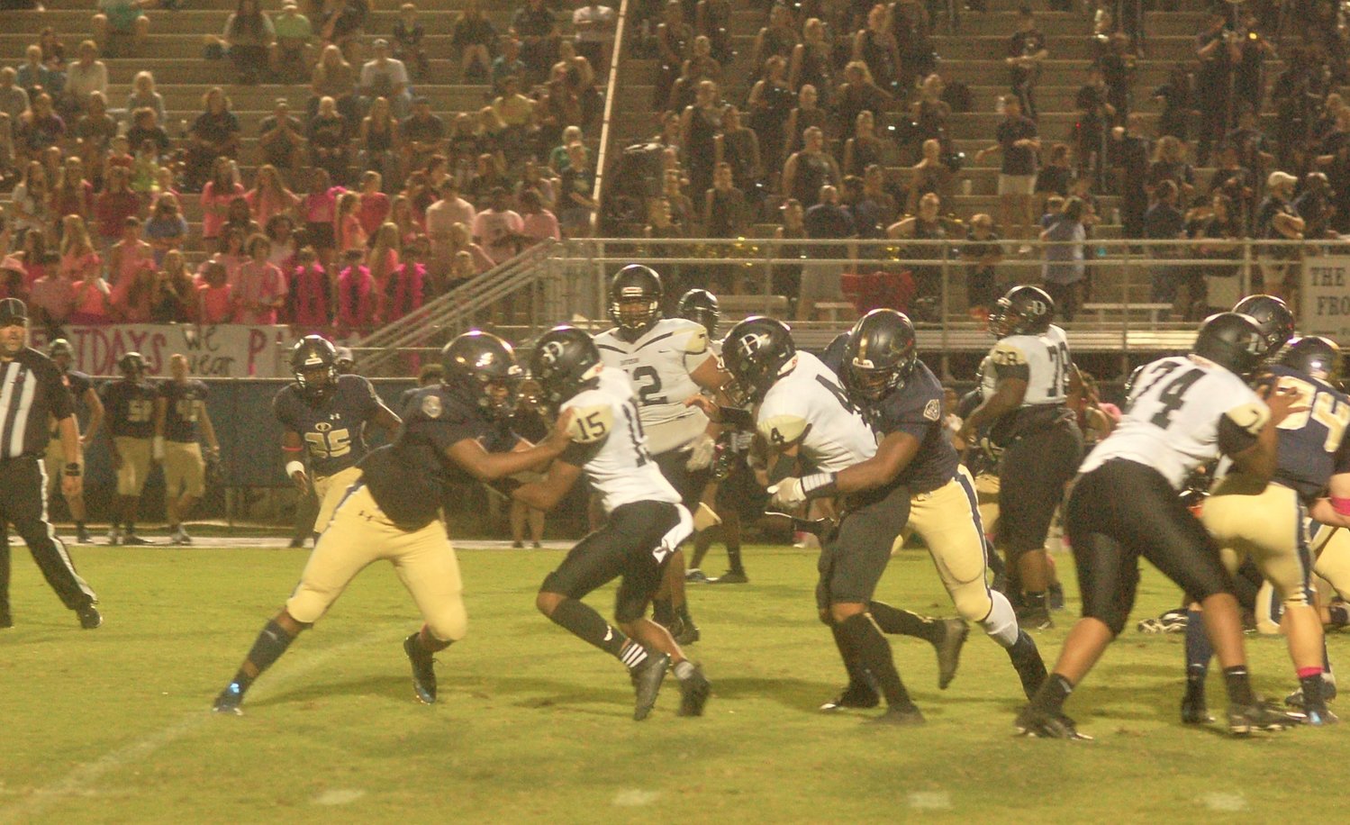 The Lions defense helped Foley secure the Region 1 win at home on Hall of Fame Night.