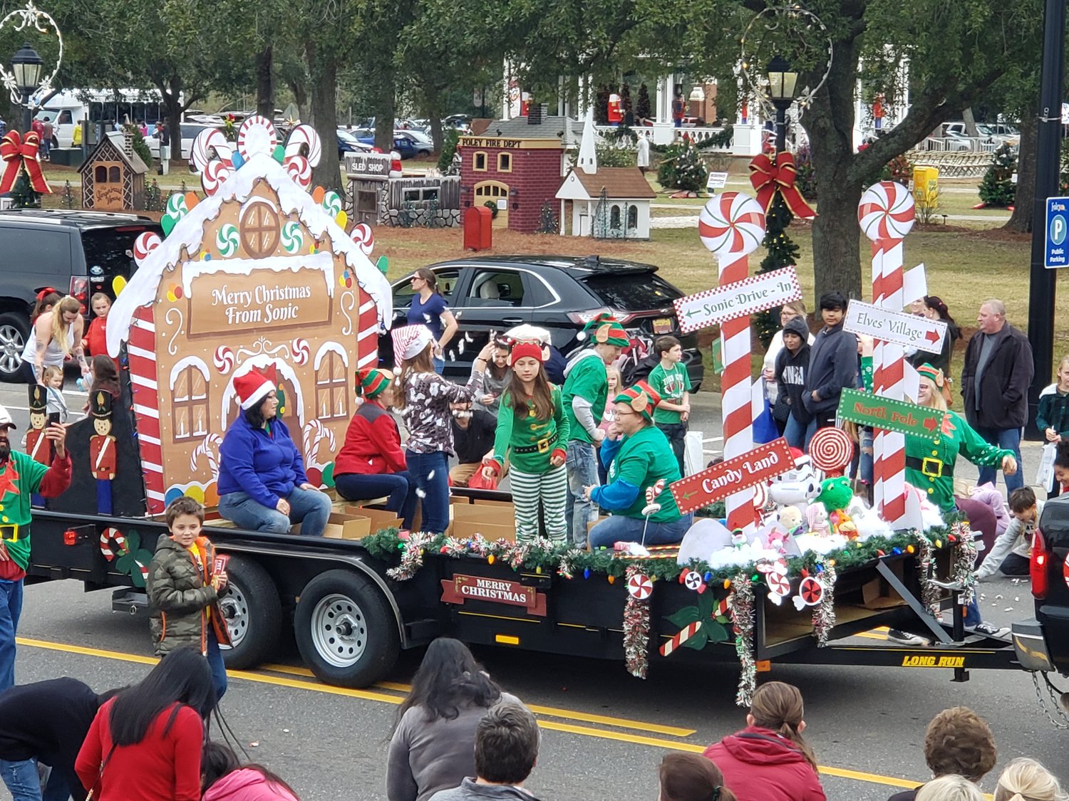 From the 2019 Foley Christmas Parade. The event was forced to cancel in 2020 due to the threat of COVID-19. Organizers hope to make this year’s event bigger and better than ever.