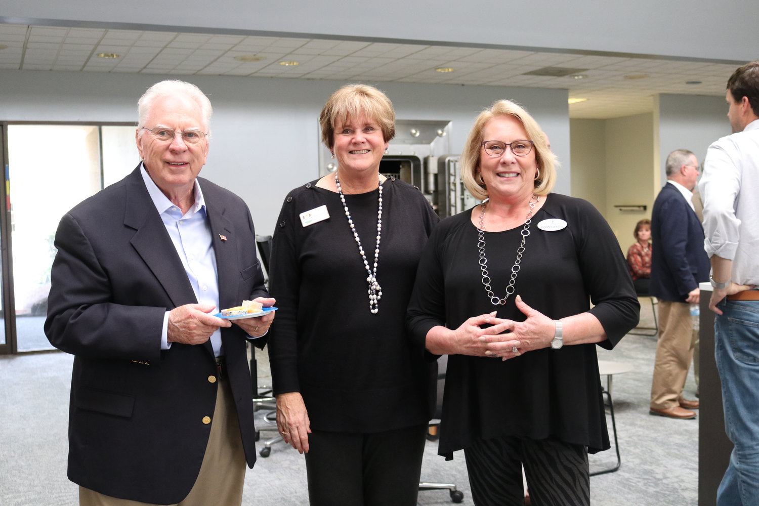 Foley councilman Dick Dayton, Foley Main Street Executive Director Darrelyn Dunmore, and South Baldwin Chamber of Commerce CEO Donna Watts.