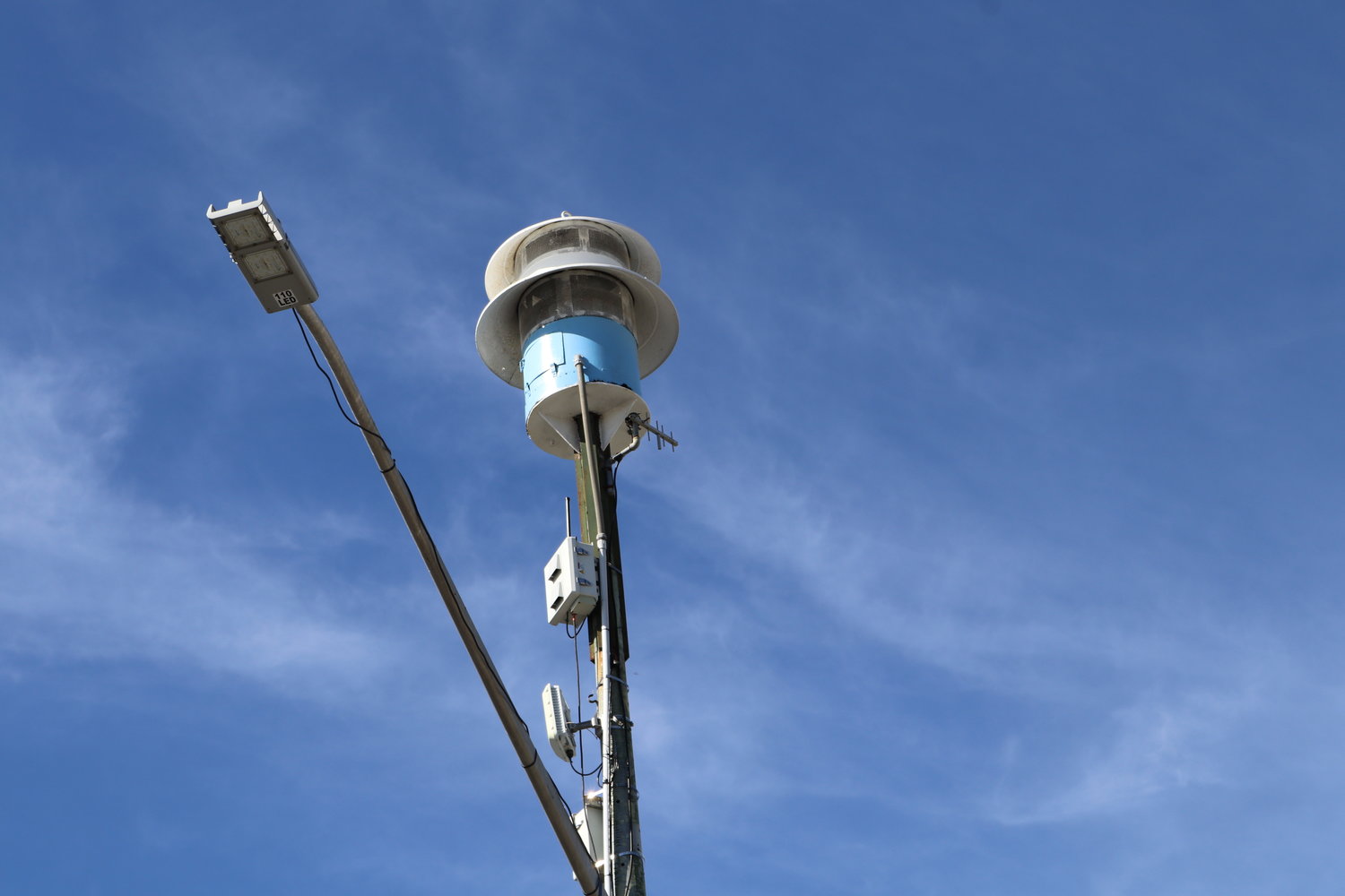 The city of Fairhope is seeking a grant to replace the current downtown weather warning siren with a series of speakers. The siren dates to World War II.