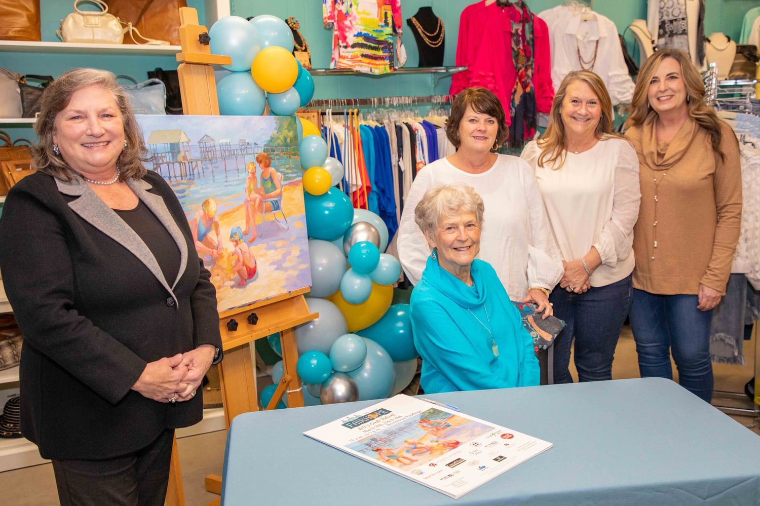 The Fairhope Arts and Crafts Festival Foundation unveiled the 2022 Featured Artist for the 70th Annual Fairhope Arts and Crafts Festival, Jo Patton. Her painting titled "Building Memories" will be the centerpiece of the festival poster.