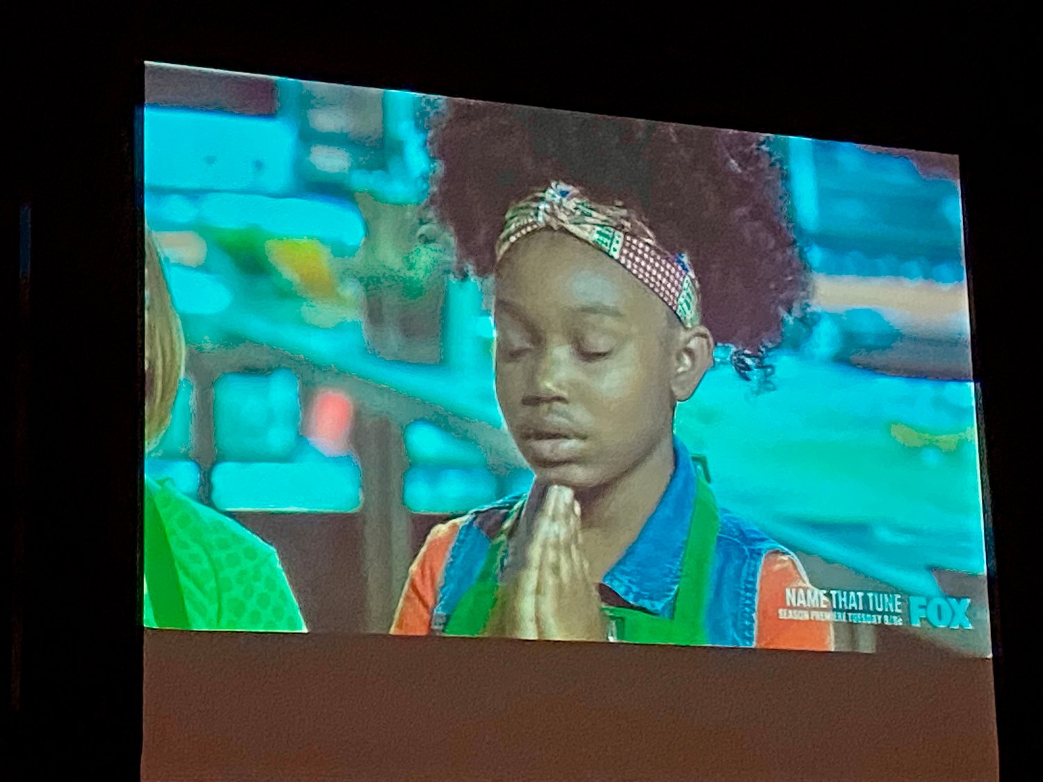 Family and friends of Starla Chapman watched her pray her way through the second week of competition on a big screen at the Performing Arts Center at Coastal Alabama Community College.
