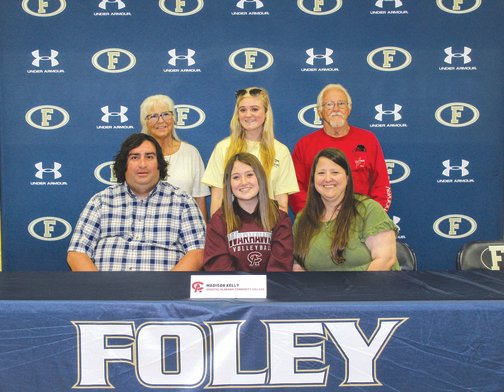 Madison Kelly will continue her volleyball career at Coastal Alabama Community College's Brewton campus.