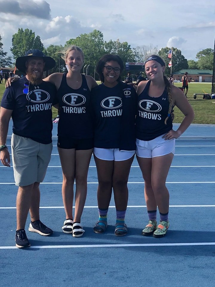 The Foley High School girls’ throwing group made history at the Class 7A Section 1 Track and Field Championship the last weekend of April when they scored 53 of the team’s 193.5 points – the most points scored in throwing events across Alabama this season.