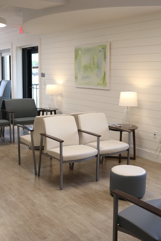 South Baldwin Medical Group - Obstetrics and Gynecology offers multiple waiting rooms for patients prior to seeing their provider.