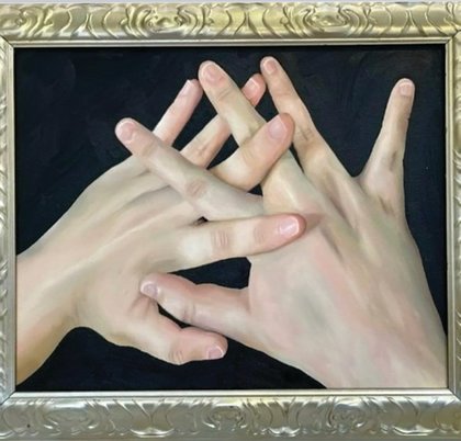 “Interlaced” by Isabelle Rutland won first place in State of Alabama in Visual Arts Achievement Program.