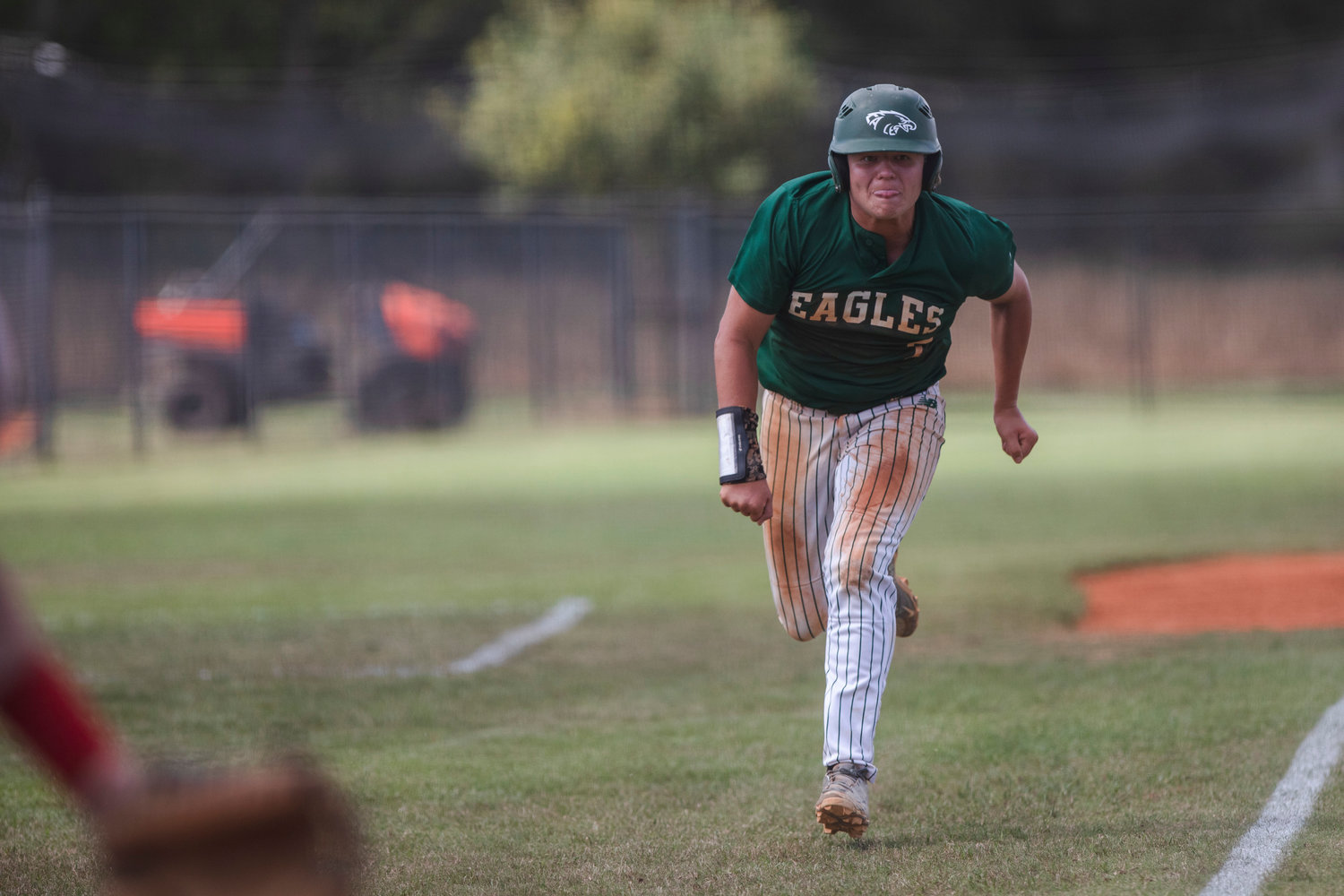 Bayshore Christian freshman Cole Dean sprints home to score a run in the state quarterfinal series against the Berry Wildcats at Coastal Church in Daphne May 5. Dean was one of four Eagles named first-team all-stars by the Mobile Baseball Connection.