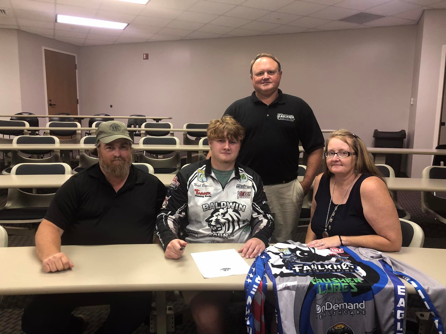 Noah Bryars signed with the Faulkner University bass fishing team to continue his angling career. The recent Baldwin County High School graduate also used top marks at the state championship to qualify for nationals.