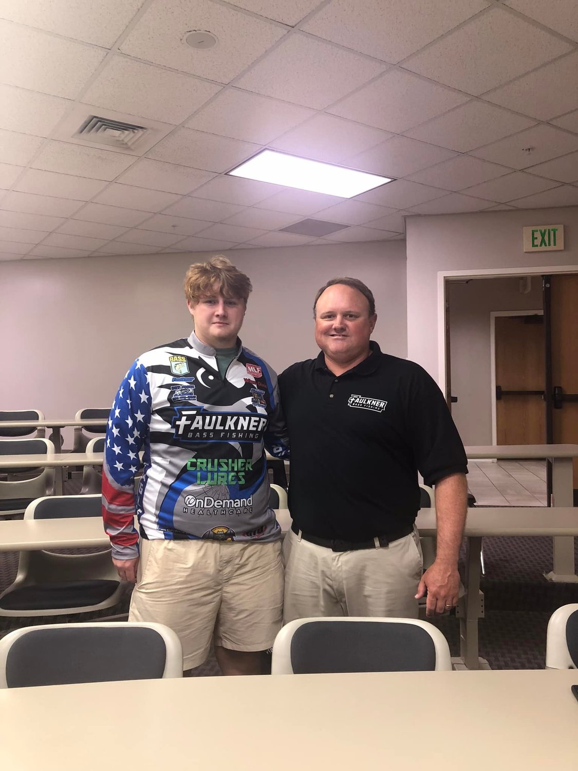 Baldwin County High School alumnus Noah Bryars was joined by Faulkner University Bass Fishing Coach John Pollard in signing his commitment to further his academic and athletic careers in Montgomery.