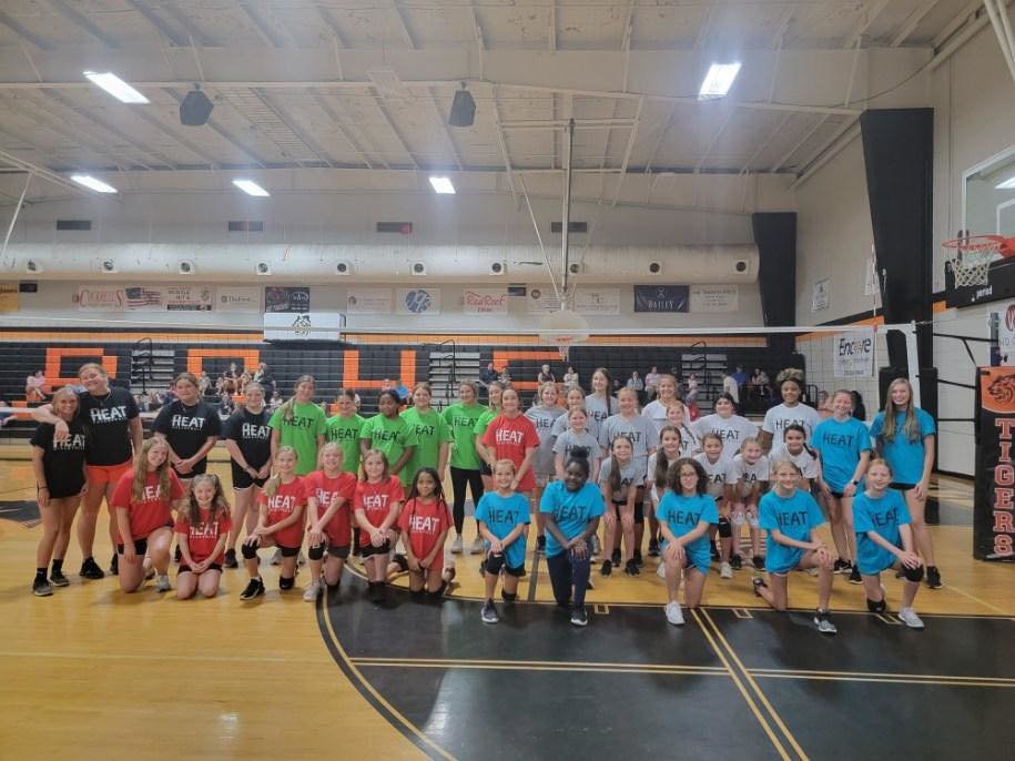 Student-athletes recently participated in Baldwin County High School’s summer volleyball camp where they were able to learn from current high school players and coaches.