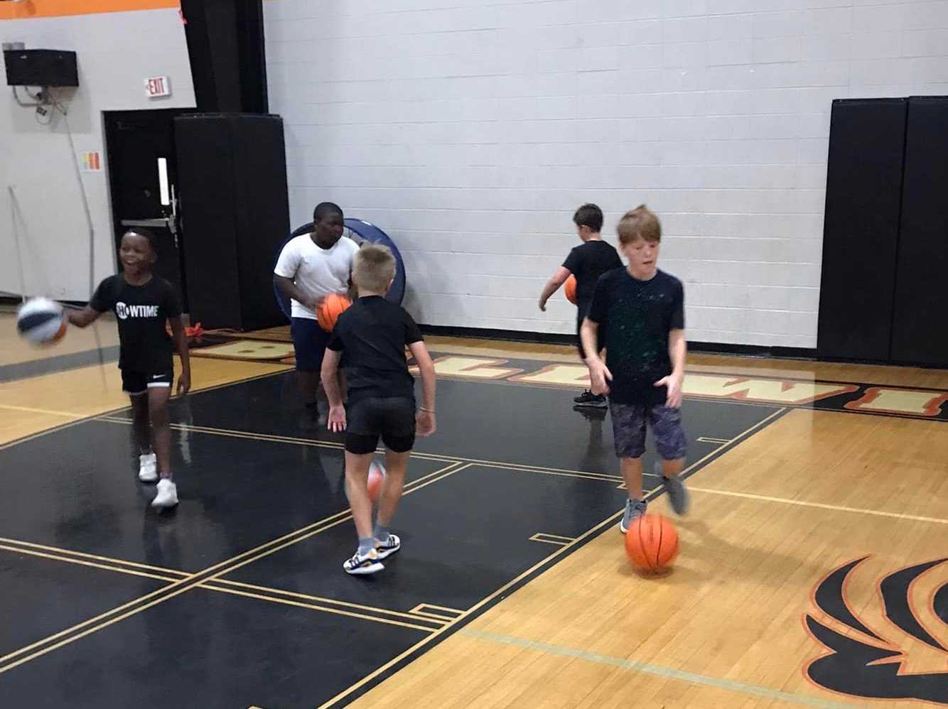 The second annual Little Tigers Youth Basketball Camp featured instruction, competitions and prizes for younger athletes to help develop their skills.