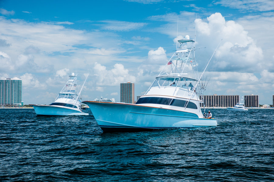 Boats will now leave The Wharf next Thursday, July 21, for the shotgun start at Perdido Pass after the Blue Marlin Grand Championship announced it would postpone this weekend's event until next weekend.
