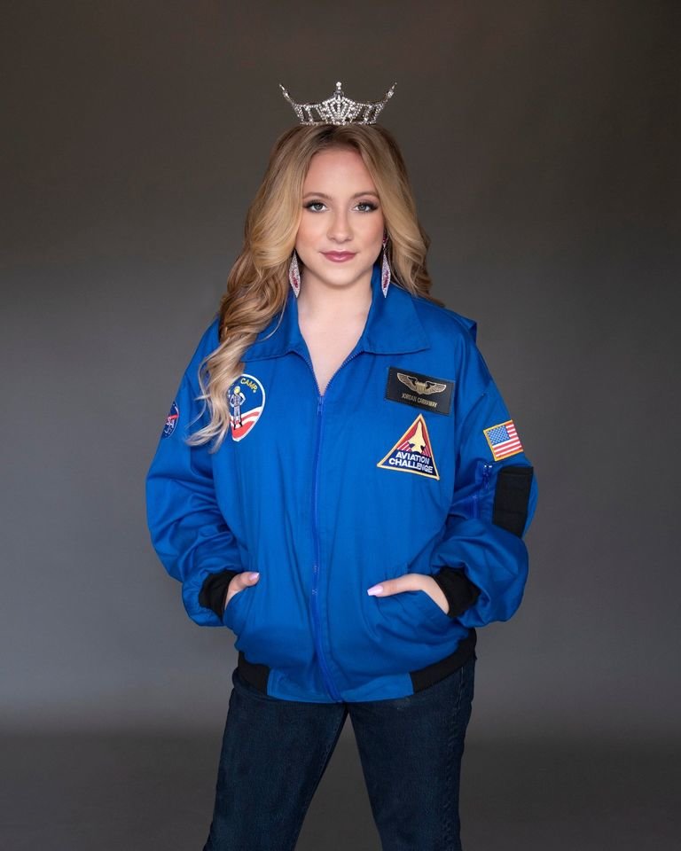 Jordan Carraway, a 2019 graduate of Daphne High School, is in the running to win a ride on G-Force One and experience what it is like to float in space. The Auburn University senior is also the reigning Miss Hoover and plans to serve in the Air Force upon graduation.