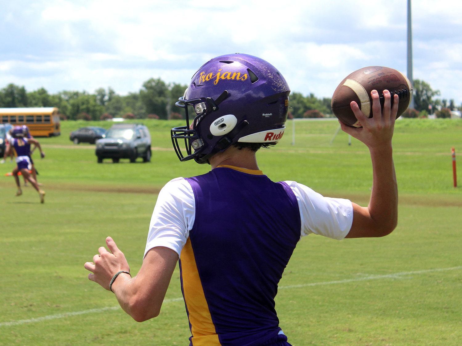 The Daphne Trojans hosted the annual Jubilee City 7-on-7 and Big Man Tournament at the Al Trione Sports Complex last Thursday, July 14.