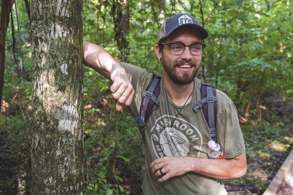 Tanner Hammond, aka Mushroom Man Tan, is one of the people behind the new Gulf Coast Fungi Festival. He wants to share his love of all things mushroom and foraging with the community.