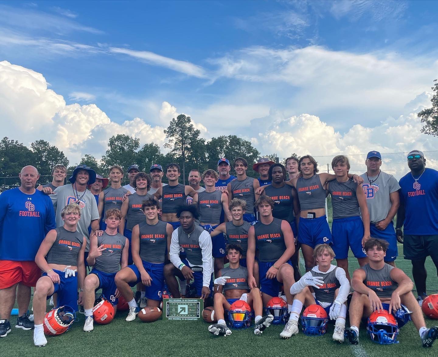 "We’ve won wherever I’ve been, I expect to win here," said Orange Beach head coach Jamey DuBose. The Makos got off on the right foot and won the Class 1A-4A bracket at the Hoover 7-on-7 tournament last weekend.
