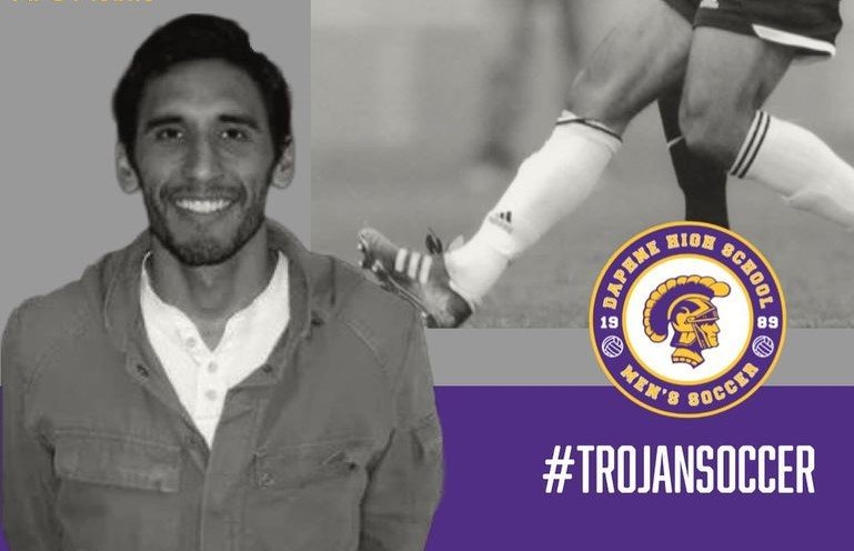 Ruben Risco was announced as the Daphne Trojans’ newest head coach earlier this month. Daphne won the Class 7A state championship this past season.