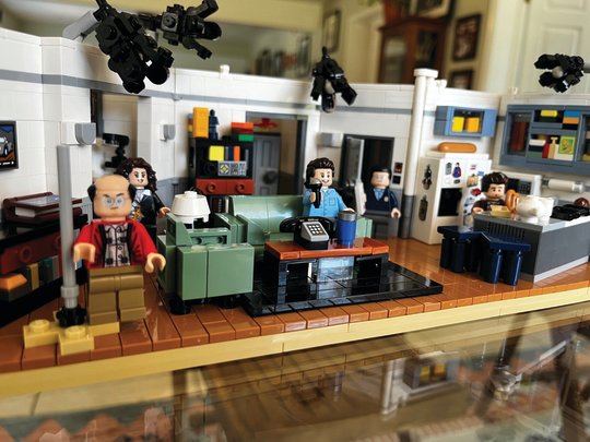 In a millennial house division, Kayla Green's show of choice was "Friends" while her husband, Micah, grew up watching "Seinfeld." Neither are interested to hear if you think the other is correct. They nevertheless enjoyed spending time together building this set, gifted for the holidays by Kayla's brother- and sister-in-law.