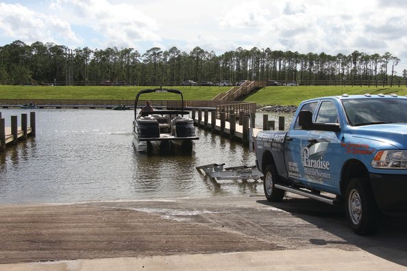 The Launch at ICW in Orange Beach has a six-lane ramp and 200 trailer parking spots.