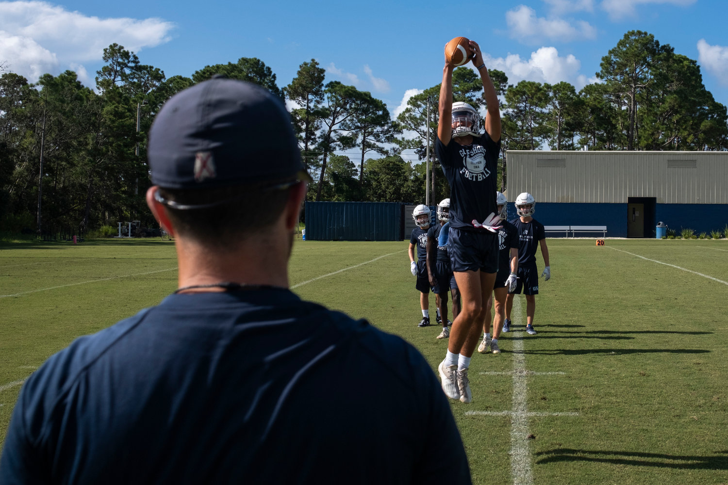 Footballs were finally being flung around once again Aug. 1, when fall sports practices officially kicked off the AHSAA season Monday morning.