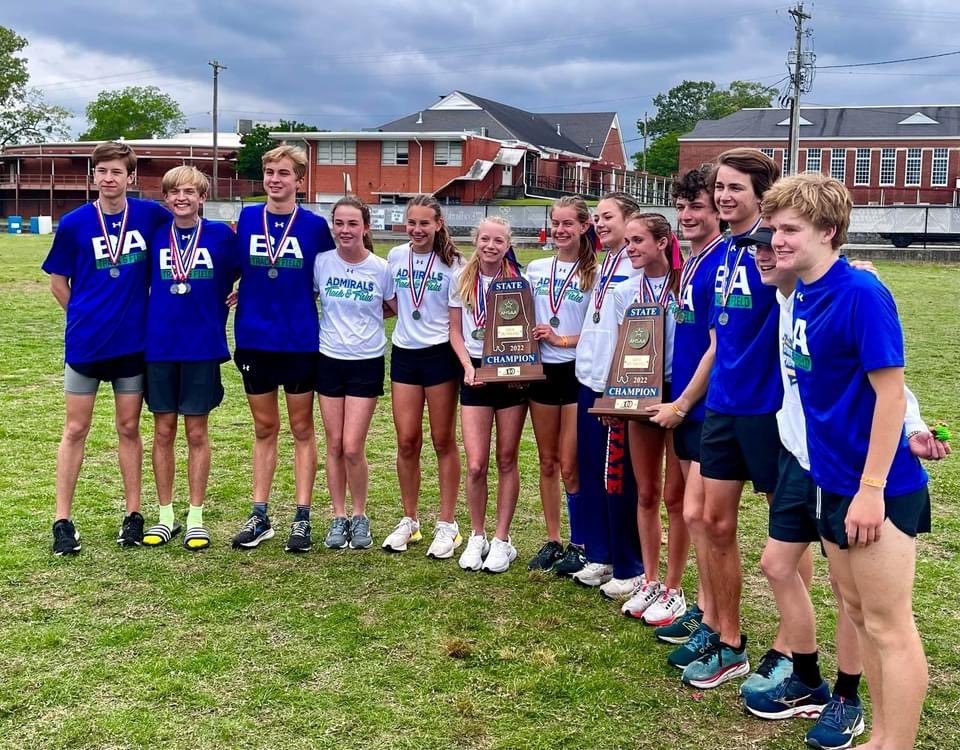 The Bayside Academy Admirals swept cross country state championships in the fall to kick off an eight-title year when it was all said and done. Bayside Academy finished the 2021-2022 seasons ranked 16th in the nationwide MaxPreps Cup recognizing state champions.