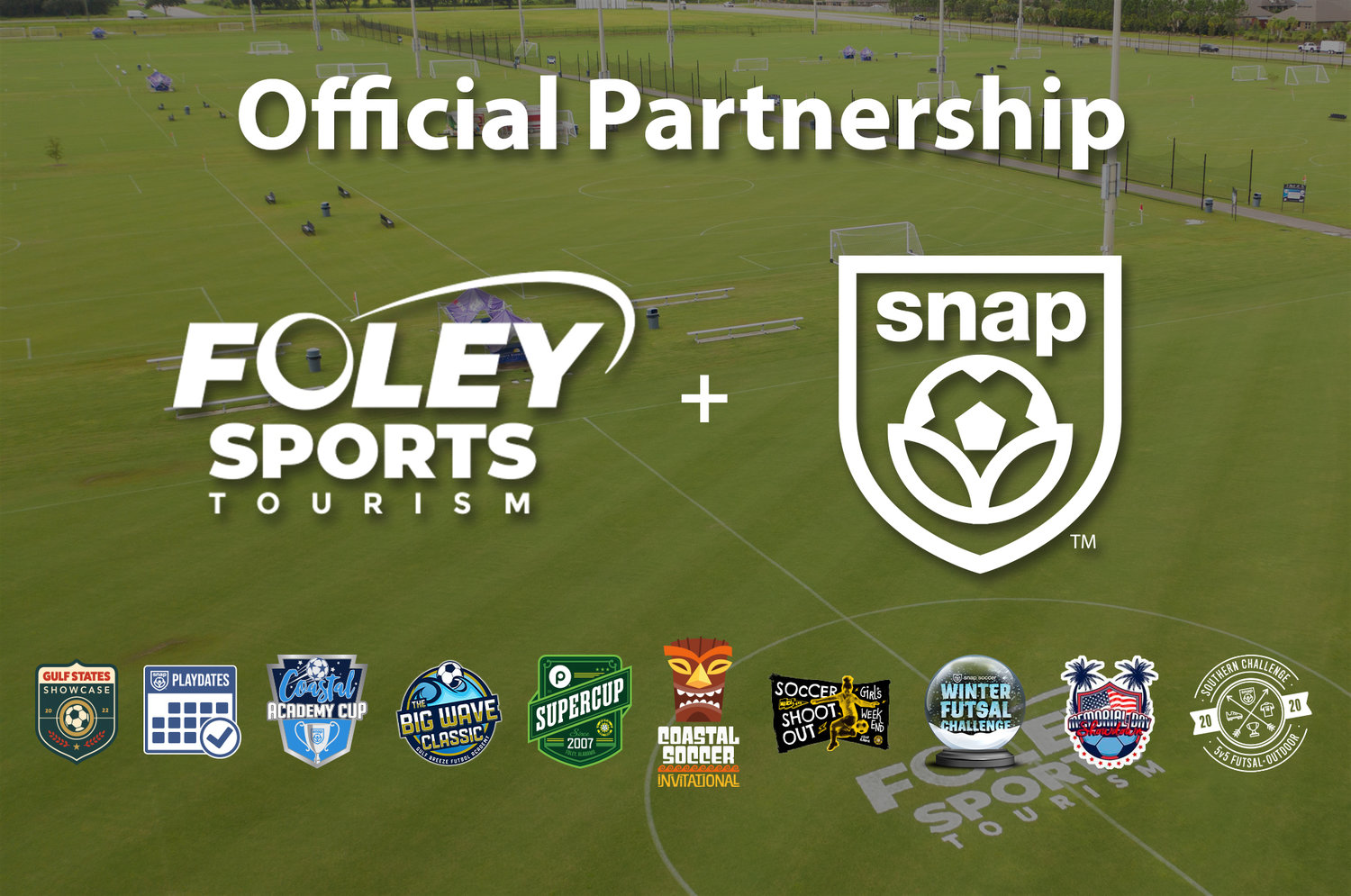 Snap Soccer and Foley Sports Tourism agreed to a long-term deal that will keep the city of Foley as a destination for elite youth soccer competition for years to come.