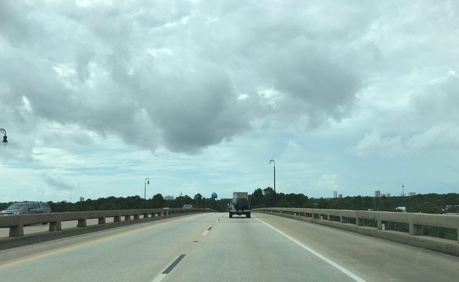 Gulf Shores will add a third southbound lane on Alabama 59. The lane will take up the shoulder area on the Dr. W.C. Holmes Bridge now used by pedestrians and bicyclists. The city plans to build a pedestrian bridge to accommodate walking traffic over the waterway.