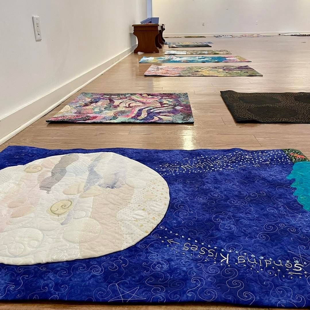 As fall begins to appear on the calendar but feels months away while summer's heat lingers, the Eastern Shore Art Center is ushering in the season with a new exhibit of quilts.