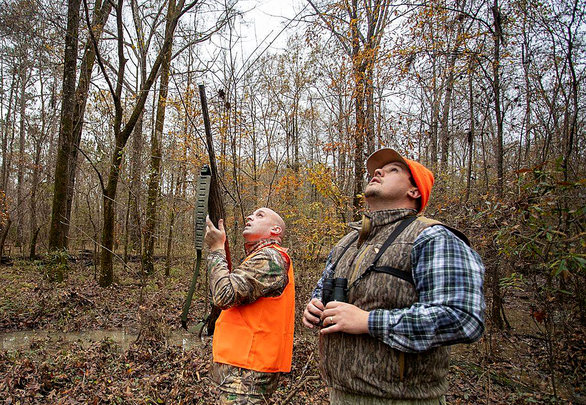 Numerous properties in the SOA system offer hunting for squirrel and other small game.