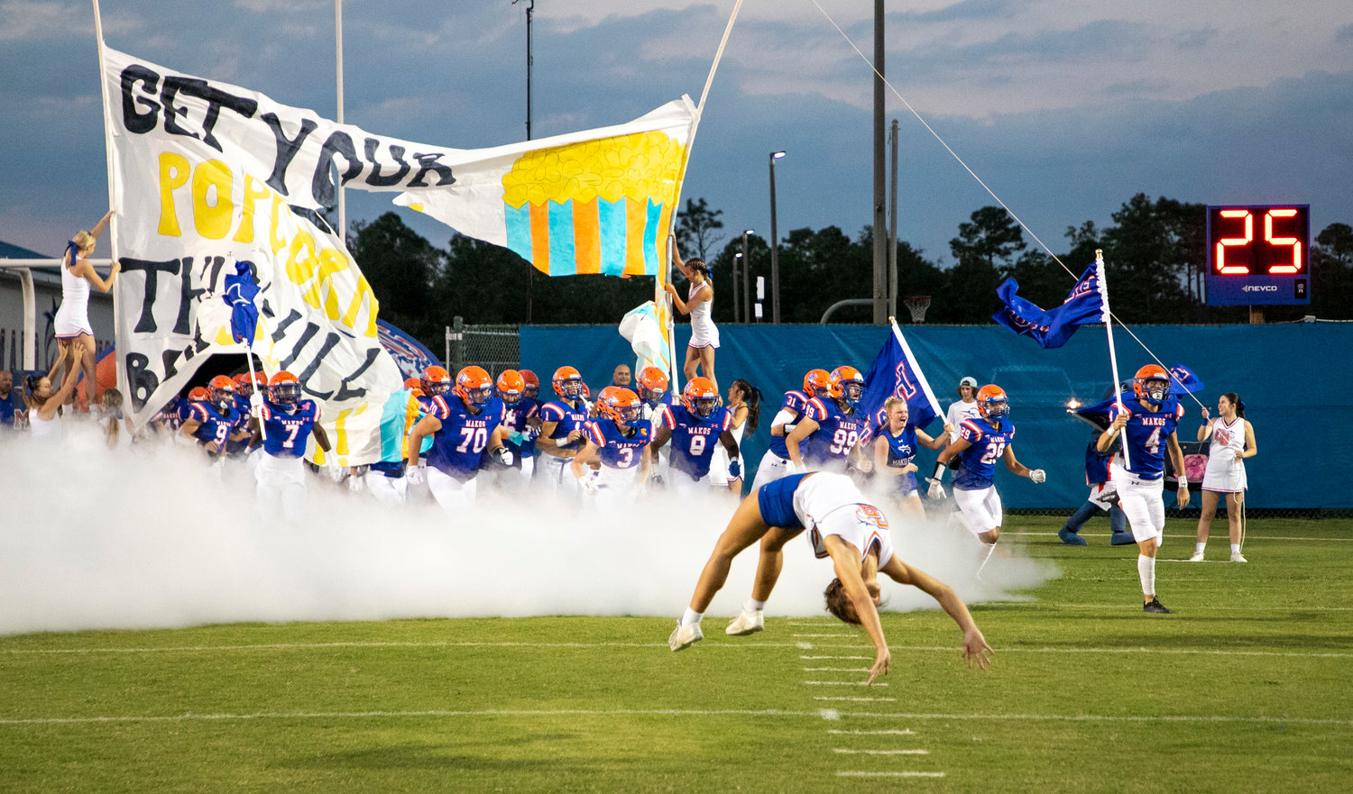 The Orange Beach Makos take the field for their region battle against the T.R. Miller Tigers Sept. 16 at home. This week, Orange Beach travels to face St. Michael in a key contest within Class 4A Region 1.