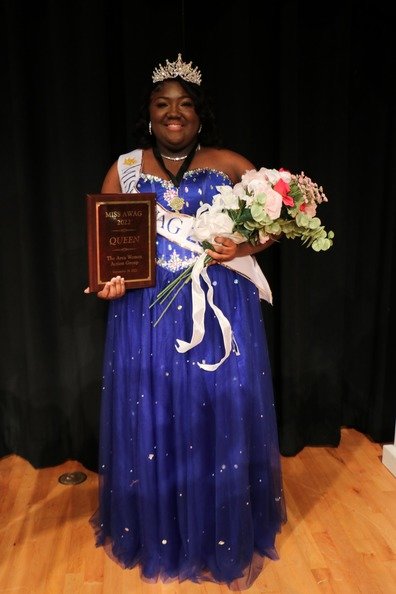 Mya Riley, a senior at Baldwin County High School, was crowned Miss AWAG 2022 at the 26th annual event held Sept. 24 at Coastal Alabama Community College. The "Shining Stars" pageant is sponsored by the Area Women Action Group.